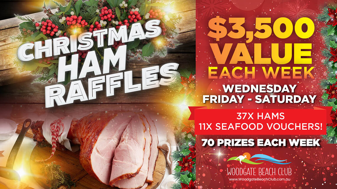 Christmas Ham Raffles
